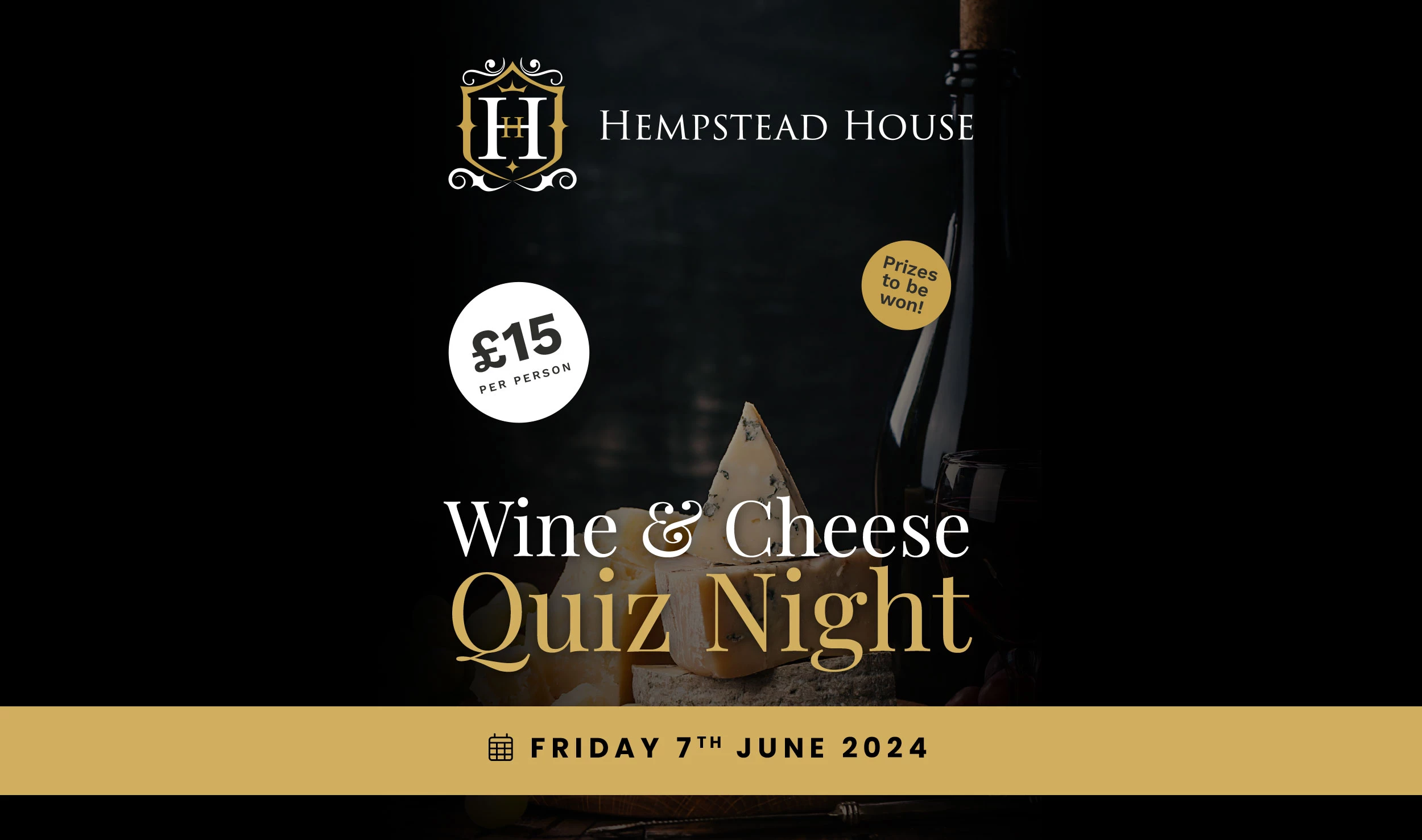 Wine & Cheese Quiz Night