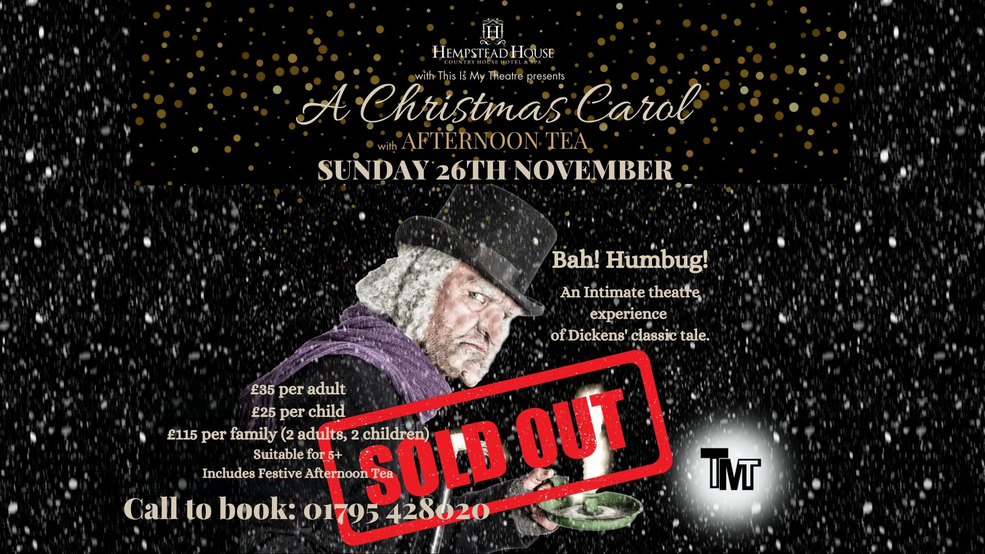 A Christmas Carol Afternoon Tea